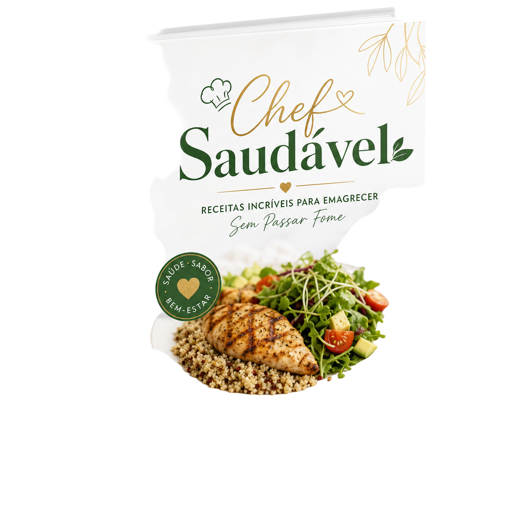 Ebook Chef Saudável - Receitas para Emagrecer Sem Passar Fome